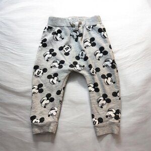 Disney Baby Mickey Mouse Grey Pants Size 18 Months